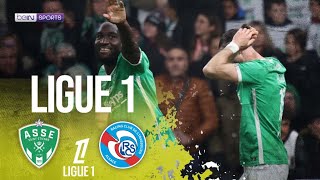 Saint Etienne vs Strasbourg  Ligue 1 HIGHLIGHTS  110224  beIN SPORTS USA [upl. by Lednew737]