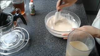 How to make Thai sweet dessert Khanom Chan  ขนมชั้น [upl. by Sirois]