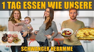 SCHWANGERE HEBAMME BESTIMMT UNSER ESSEN FÜR 1 TAG UND SIE ÜBERTREIBT LauraRohmannHoehn [upl. by Nuahsyar]