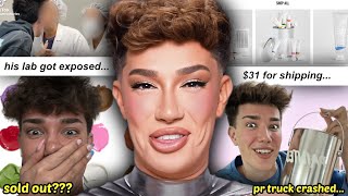 James Charles brand launch was MESSYlab drama expensive shipping [upl. by Naget358]