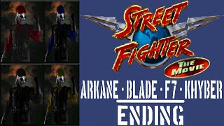 Street Fighter The Movie  Ending  Arkane Blade F7 amp Khyber [upl. by Fawn]