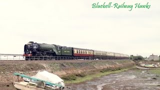 The Torbay Express with 60163 Tornado 04092016 Whistle jammed open [upl. by Sudnor]