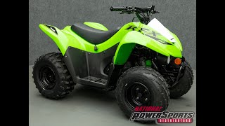 2022 KAWASAKI KSF90 KFX 90  National Powersports Distributors [upl. by Buroker]