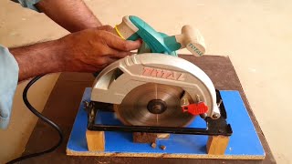 Great idea to make circular saw into a meter saw easy way at home [upl. by Krause]