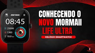 Conhecendo o novo Mormaii Life ULTRA  Relógio Smartwatch [upl. by Norre]