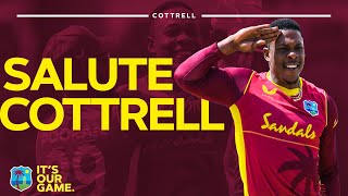 Cottrell Best Wickets  How To Bowl Fast In WhiteBall Cricket  West Indies Cricket [upl. by Atekihs]