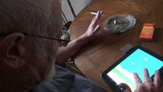 Angry Grandpa Plays Flappy Bird [upl. by Aubin683]