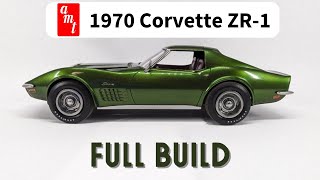 AMT 125 Scale Chevy Corvette ZR1 Full Build Video [upl. by Gianna]