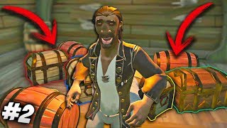 SAQUEAMOS Y LES ROBAMOS LOS COFRES A OTROS PIRATAS  Sea Of Thieves 2 [upl. by Meirrak663]