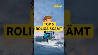 TOP 5 ROLIGA SKÄMT✅ skämt roligt humor punchline fördigpage fypシ゚viral xyzbca sweden [upl. by Ahcila]