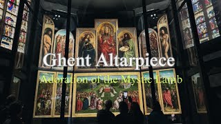 Ghent Altarpiece closing video filmed it myself It was a solemn and holy sight [upl. by Hezekiah611]