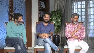 Aravinda Sametha Movie Team Funny Interview  Jr NTR  Trivikram  Jagapathi Babu  TFPC [upl. by Akinas]