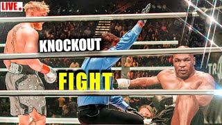 FULL MATCH HIGHLIGHTSMIKE TYSON VSJAKE PAUL KNOCKOUT FIGHT JAKE PAUL VS MIKE TYSON A CLOSER LOOK [upl. by Edniya]