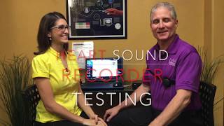 Heart Sound Recorder Testing with Dr Mark LeMay DC ACN [upl. by Akirrehs]