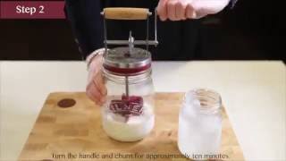 How to use the Kilner Butter Churn [upl. by Arley677]