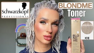 Schwarzkopf Blondme ICE TONER [upl. by Ranie]