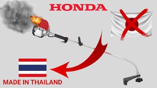 Honda 25cc Bent Shaft Line Trimmer is Not Made In Japan Any More [upl. by Elma695]