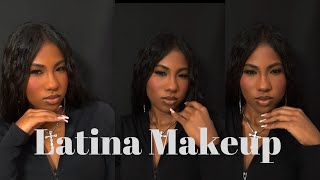 LATINA MAKEUP TUTORIAL 🖤 [upl. by Atilemrac290]