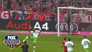 Robert Lewandowski scores five goals in 9 minutes  Bayern Munich vs Wolfsburg [upl. by Arrais]