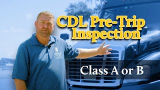 CDL Pre Trip Inspection for Class A or B [upl. by Ayamahs]