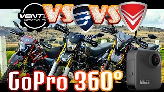 Veloci Xeverus Pro 2024 VS Crossmax 300 Pro 2024  Epico  Quien gana  GoPro 360°  Mejores tomas [upl. by Llevram]