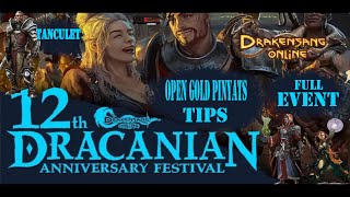 Drakensang Online  Anniversary Event  Open Gold Pinata  Tips  Dso mmorpg dsö dso mmorpg [upl. by Yelmene994]