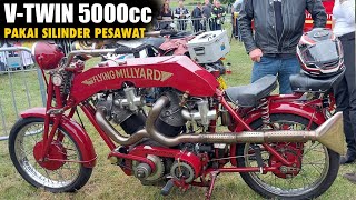 Mesin VTwin Tergila Dengan Silinder Pesawat Satu Silindernya Berisi 2400cc… [upl. by Yebloc]