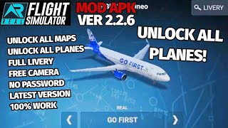 Real flight simulator Mod Unlock All  Version 226 rfs [upl. by Strander]