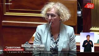 Question Claudine Lepage à Muriel Pénicaud  Abroger la réforme de lassurancechômage  27 mai 2020 [upl. by Inger]