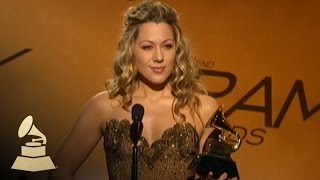 Colbie Caillat accepting the GRAMMY for Best Pop Collaboration With Vocals  GRAMMYs [upl. by Vadnee]