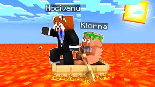 MINECRAFT INUNDAT de LAVA E Posibil [upl. by Merari890]