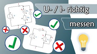 Spannungsrichtige und Stromrichtige Messung  was heißt das  Gleichstromtechnik 7 [upl. by Blake]