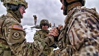 US amp Latvian Soldiers Joint Training • Javelin Missile [upl. by Atiekram]