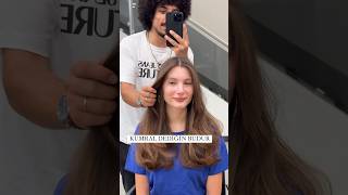 Yıllar önce saçlarını boyamıştık ama uzun zamandır boyamıyoruz🫶🏻 hair hairstyle goldentouch [upl. by Anavlis]