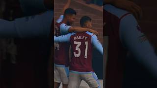 Leon Bailey Goal AstonVilla Vs Everton Memphis Depay Best Goal ps5 gameplay shorts [upl. by Yadsnil]