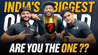 Launching India’s Biggest Olympiad 🔥  Are You The One [upl. by Atinreb811]