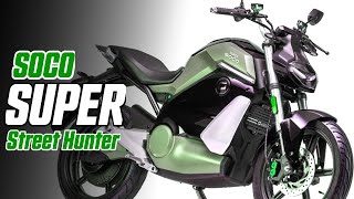 2021 Super Soco TS Street Hunter Electric Motorcycle [upl. by Nylassej194]