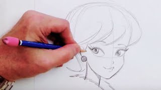 How To Draw a Simple Cartoon Step by Step [upl. by Aiker]