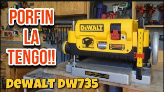 Cepilladora DEWALT DW735  UNBOXING pruebas y primeras impresiones [upl. by Aramal96]