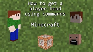 How to get player heads  Minecraft [upl. by Hightower]