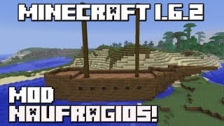 Minecraft 162 MOD NAUFRAGIOS [upl. by Claud]