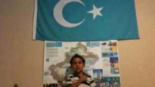 Sherqi Turkistan Milli Marshi  East Turkistan National Anthem [upl. by Malinde976]