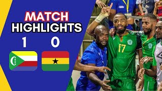 Comoros 10 Ghana  Highlights of 2026 World Cup Qualifiers Match [upl. by Aramenta]