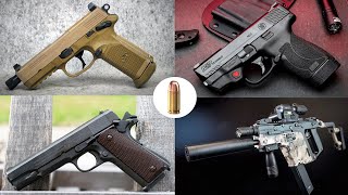 Las 15 Mejores Armas Calibre 45 ACP [upl. by Eiahpets]