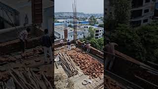 Brick work shortsyoutube constructionsite shorts constructiontips [upl. by Naillimxam]