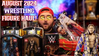 I SPENT A LOT OF MONEY ON WRESTLING FIGURES AUGUST 2024 HAUL [upl. by Lovett]