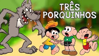 O TRÊS PORQUINHOS  HISTORINHA INFANTIL [upl. by Jezabella739]