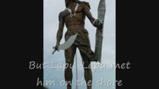 Philippines History Yoyoy Villame  Magellan Lyrics [upl. by Nuavahs]