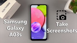 How To Take a Screenshot On Samsung Galaxy A03s [upl. by Laurence654]