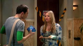 Sheldon questions Penny on his choice of maxipads  The Big Bang Theory [upl. by Ahtael]